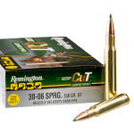 20 Rounds of 30-06 Springfield Ammo by Remington Premier CuT - 150gr Copper Tipped