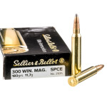 20 Rounds of .300 Win Mag Ammo by Sellier & Bellot - 180gr SPCE
