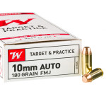 500 Rounds of 10mm Ammo by Winchester USA - 180gr FMJ