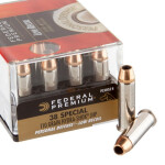 20 Rounds of .38 Spl Ammo by Federal Hydra Shok - 110gr JHP
