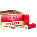 250 Rounds of 12ga Ammo by Estate Super Sport Competition - 1 1/8 ounce #7 1/2 shot
