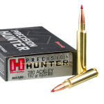 20 Rounds of .280 Ackley Improved Ammo by Hornady Precision Hunter - 162gr ELD-X