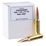 1000 Rounds of 7.62x51 Ammo by Igman - 147gr FMJ M80