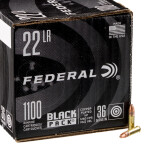 4400 Rounds of .22 LR Ammo by Federal Black Pack - 36gr CPHP