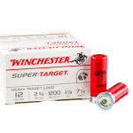 250 Rounds of 12ga Ammo by Winchester - 1 1/8 ounce #7 1/2 High Velocity shot
