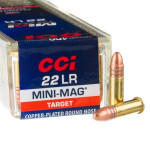 100 Rounds of .22 LR Ammo by CCI - 40gr CPRN