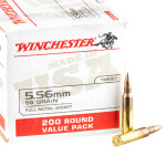 800 Rounds of 5.56x45 Ammo by Winchester USA - 55gr FMJ