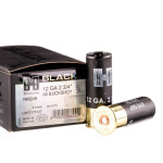 10 Rounds of 12ga Ammo by Hornady BLACK - 00 Buck