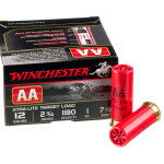 250 Rounds of 12ga Ammo by Winchester AA - 1 ounce XTRA-Lite #7 1/2 shot