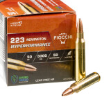 50 Rounds of .223 Ammo by Fiocchi - 50gr Varmint Grenade