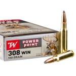 20 Rounds of .308 Win Ammo by Winchester - 150gr PP