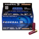 100 Rounds of 12ga Ammo by Federal Speed-Shok - 1 1/4 ounce BB steel shot