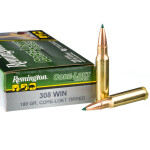 20 Rounds of .308 Win Ammo by Remington Core-Lokt Tipped - 180gr Polymer Tipped