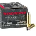 20 Rounds of .357 Mag Ammo by Winchester Silvertip - 145gr JHP