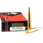 20 Rounds of .300 AAC Blackout Ammo by Black Hills Ammunition - 125gr TMK