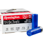 25 Rounds of 12ga Ammo by Remington We The People - 1 1/8 ounce #8 shot