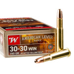 20 Rounds of 30-30 Win Ammo by Winchester American Lever Range - 150gr JHP