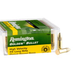 5000 Rounds of .22 LR Ammo by Remington Golden Bullet - 40gr Copper Plated Round Nose