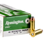 50 Rounds of .44 Mag Ammo by Remington UMC - 180gr JSP