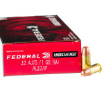 1000 Rounds of .32 ACP Ammo by Federal American Eagle - 71gr FMJ