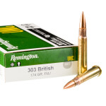 20 Rounds of .303 British Ammo by Remington UMC - 174gr MC