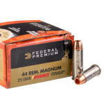 20 Rounds of .44 Mag Ammo by Federal Vital-Shok - 225gr Barnes Expander SCHP