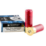 250 Rounds of 12ga Ammo by Federal Power Shok -  00 Buck