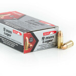 50 Rounds of 9mm Ammo by Aguila - 115gr FMJ