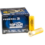 250 Rounds of 20ga Ammo by Federal Top Gun Sporting - 7/8 ounce #7.5 shot