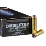 20 Rounds of .357 Mag Ammo by Doubletap - 195gr Equalizer