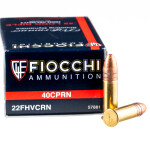 50 Rounds of .22 LR Ammo by Fiocchi - 40gr CPRN