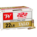 222 Rounds of .22 LR Ammo by Winchester TALO - 36gr CPHP