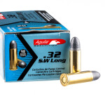 50 Rounds of .32S&W Long Ammo by Aguila - 98gr LRN