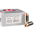 20 Rounds of .50 AE Ammo by Underwood - 300gr XTP JHP
