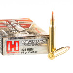 20 Rounds of .223 Ammo by Hornady - 55gr V-Max