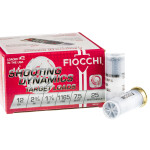 250 Rounds of 12ga Ammo by Fiocchi - 1 1/8 ounce #7 1/2 shot