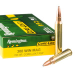 200 Rounds of .300 Win Mag Ammo by Remington Core-Lokt - 150gr PSP