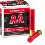 25 Rounds of .410 Ammo by Winchester AA - 1/2 ounce #9 shot