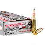 200 Rounds of 6.5 mm Creedmoor Ammo by Winchester Deer Season XP - 125gr Polymer Tipped