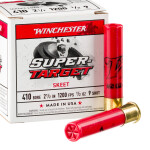 25 Rounds of .410 Ammo by Winchester Super Target - 1/2 ounce #9 shot