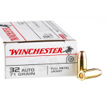50 Rounds of .32 ACP Ammo by Winchester - 71gr FMJ