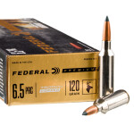 20 Rounds of 6.5 PRC Ammo by Federal - 120gr Trophy Copper