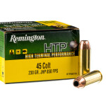 20 Rounds of .45 Long-Colt Ammo by Remington HTP - 230gr JHP
