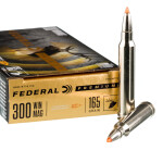 20 Rounds of .300 Win Mag Ammo by Federal - 165gr Trophy Bonded Tip