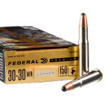 20 Rounds of 30-30 Win Ammo by Federal - 150gr Trophy Copper