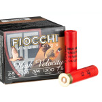 250 Rounds of 28ga Ammo by Fiocchi - 3/4 ounce #7 1/2 Shot