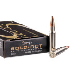 500 Rounds of .308 Win Ammo by Speer Gold Dot - 168gr JSP