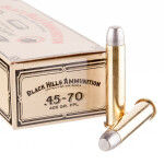 20 Rounds of .45-70 Ammo by Black Hills Ammunition - 405gr LFP