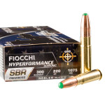 200 Rounds of .300 AAC Blackout Ammo by Fiocchi Hyperformance SBR Enhanced - 220gr Ballistic Tip