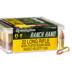 5000 Rounds of .22 LR Ammo by Remington Ranch Hand - 40gr CPRN